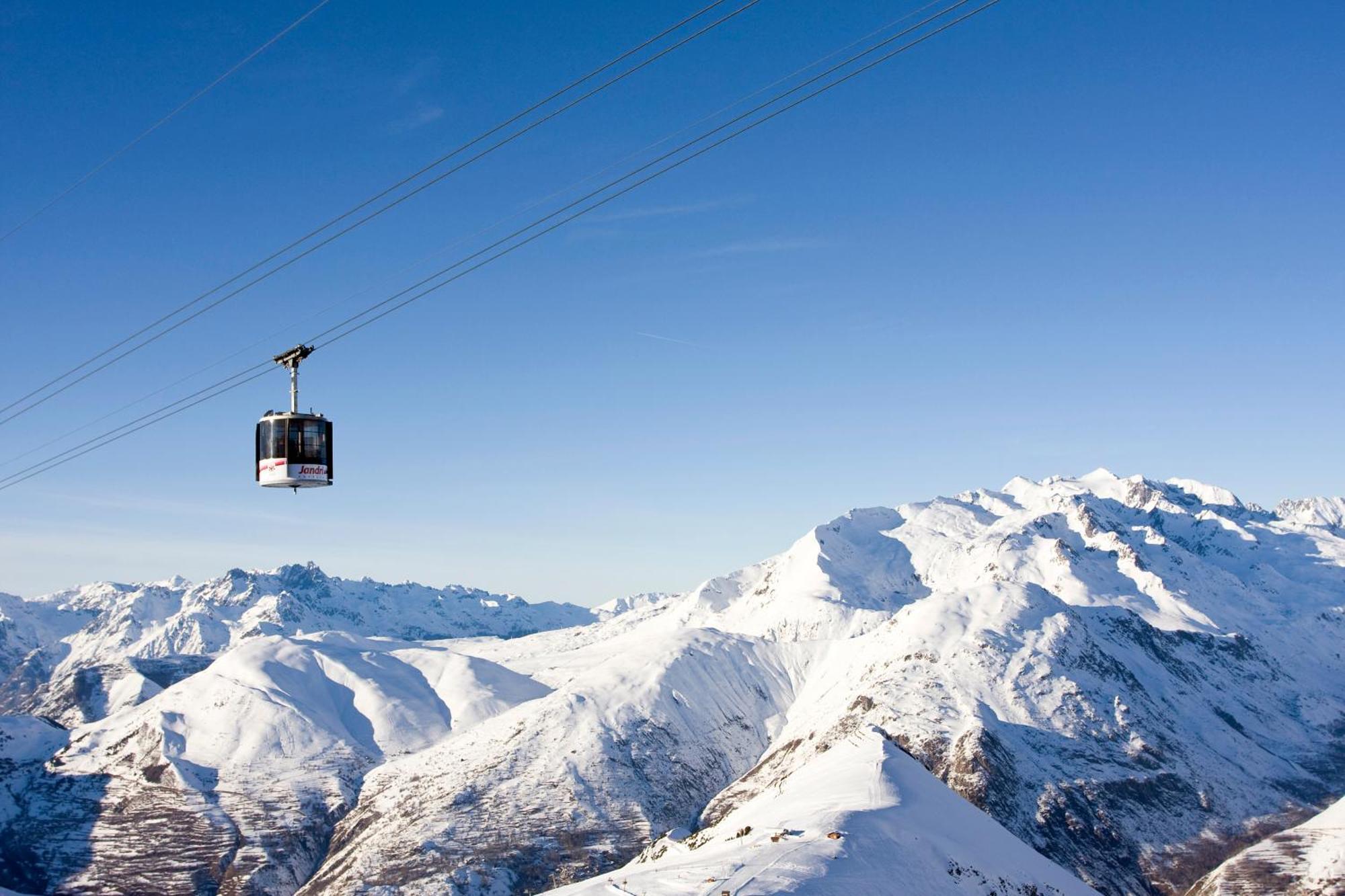 Vacanceole - Residence Cortina เลส์เดอซาลป์ ภายนอก รูปภาพ